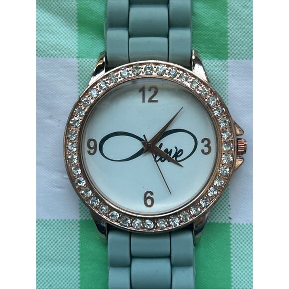 Unbranded Other - Love Rose Gold Gray Band Women’s Quartz Watch